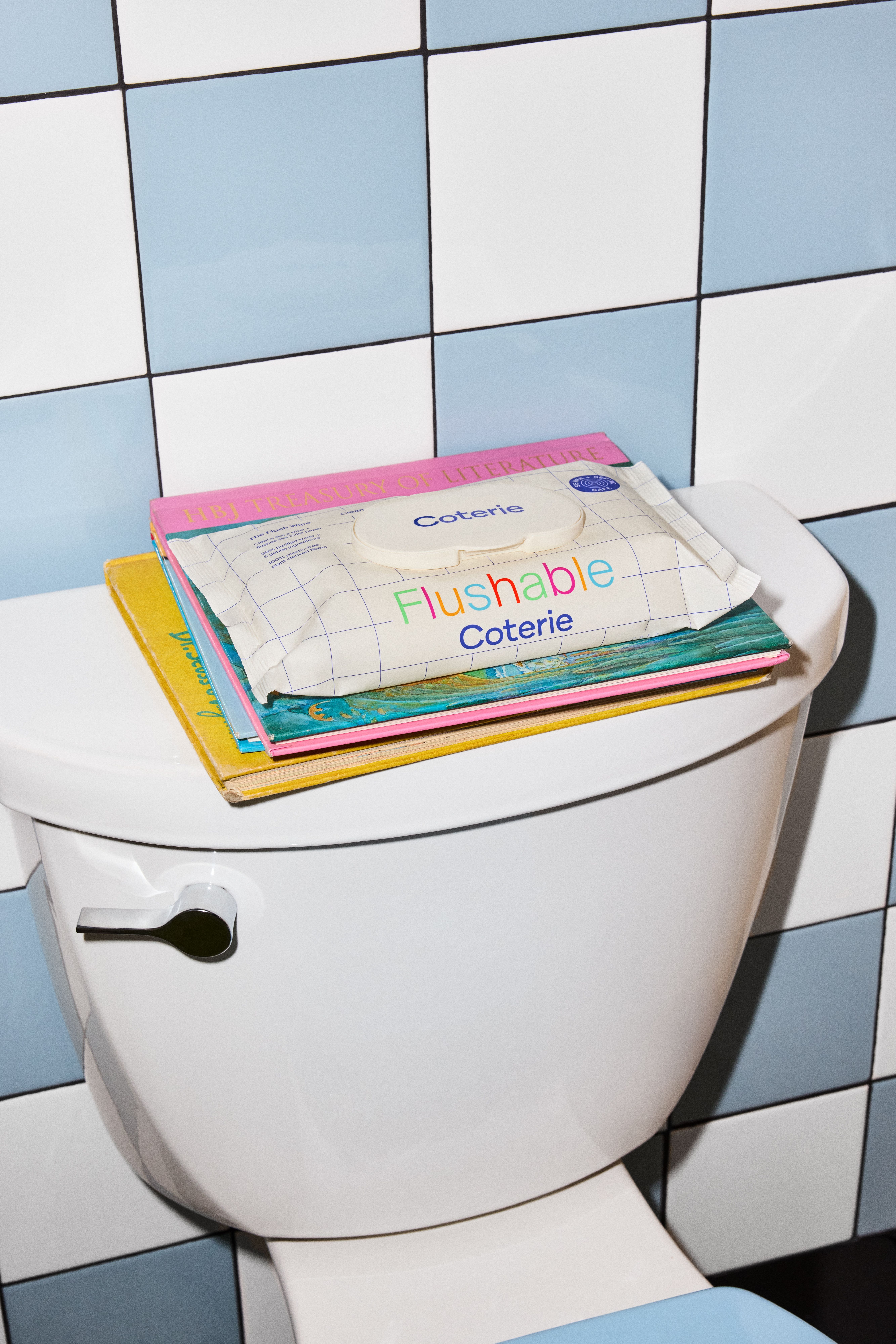 The Flush Wipe, 4 packs